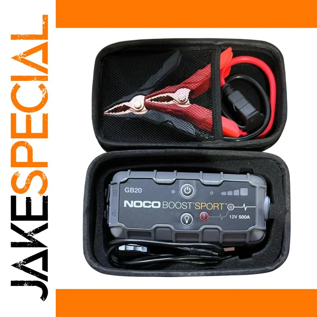 Black EVA Case for NOCO GB20 Jump Starter 1 Black EVA Case for NOCO GB20 Jump Starter