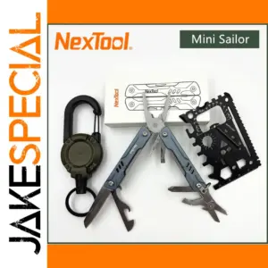 Mini Sailor 11-in-1 Multi-Tool in Metallic Blue-Grey