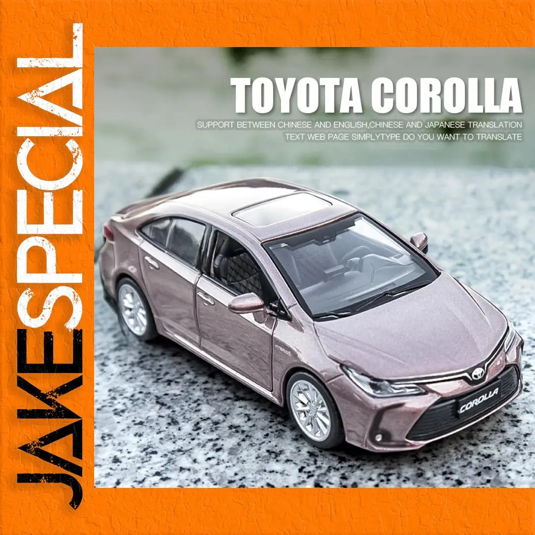 Toyota Corolla Hybrid Diecast Model 1:33 Scale 1 Toyota Corolla Hybrid Diecast Model 1:33 Scale