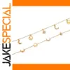 Celestial Stainless Steel Chain Bracelet for Women