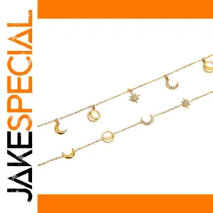 Celestial Stainless Steel Chain Bracelet for Women