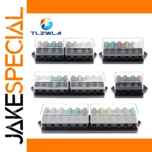 Automotive Marine Fuse Box 4-12 Way, 30V Max