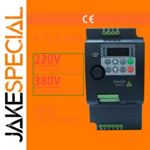 3.7-5.5kW Industrial VFD Inverter for Three-Phase Motors