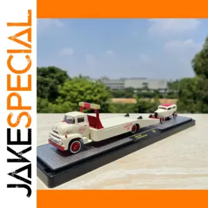 Vintage Ford Truck Coke Trailer Set 1:64 Scale