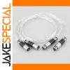 High-Performance Silver Plated XLR Cable 1m