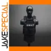 Black SWAT Tactical Vest for 1/6 Figures