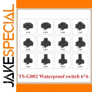 20-Piece Waterproof Patch Touch Switch Set