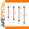 Stainless Steel Watch Screw Rod Set-4 Sizes