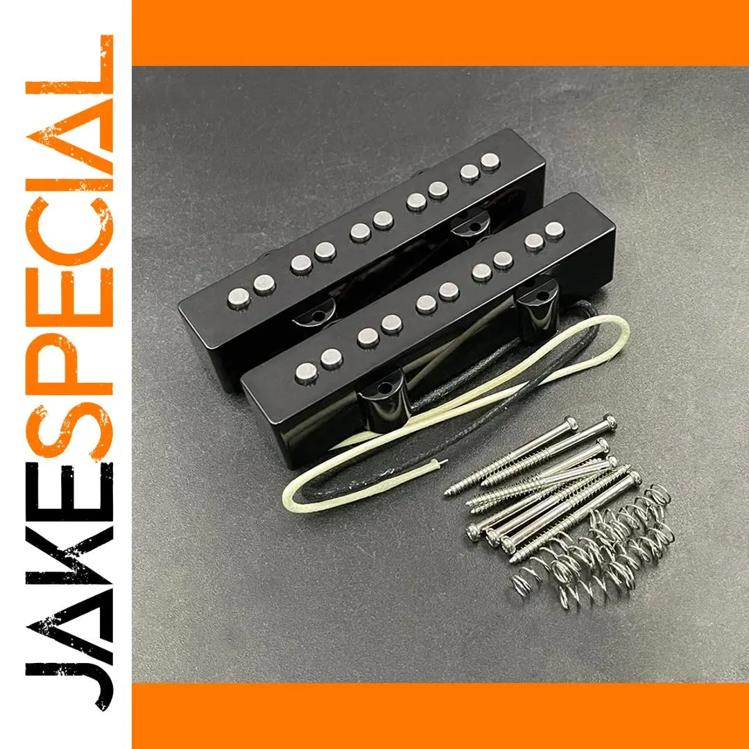 5-String Alnico 5 Jazz Bass Pickups Set 1 5-String Alnico 5 Jazz Bass Pickups Set