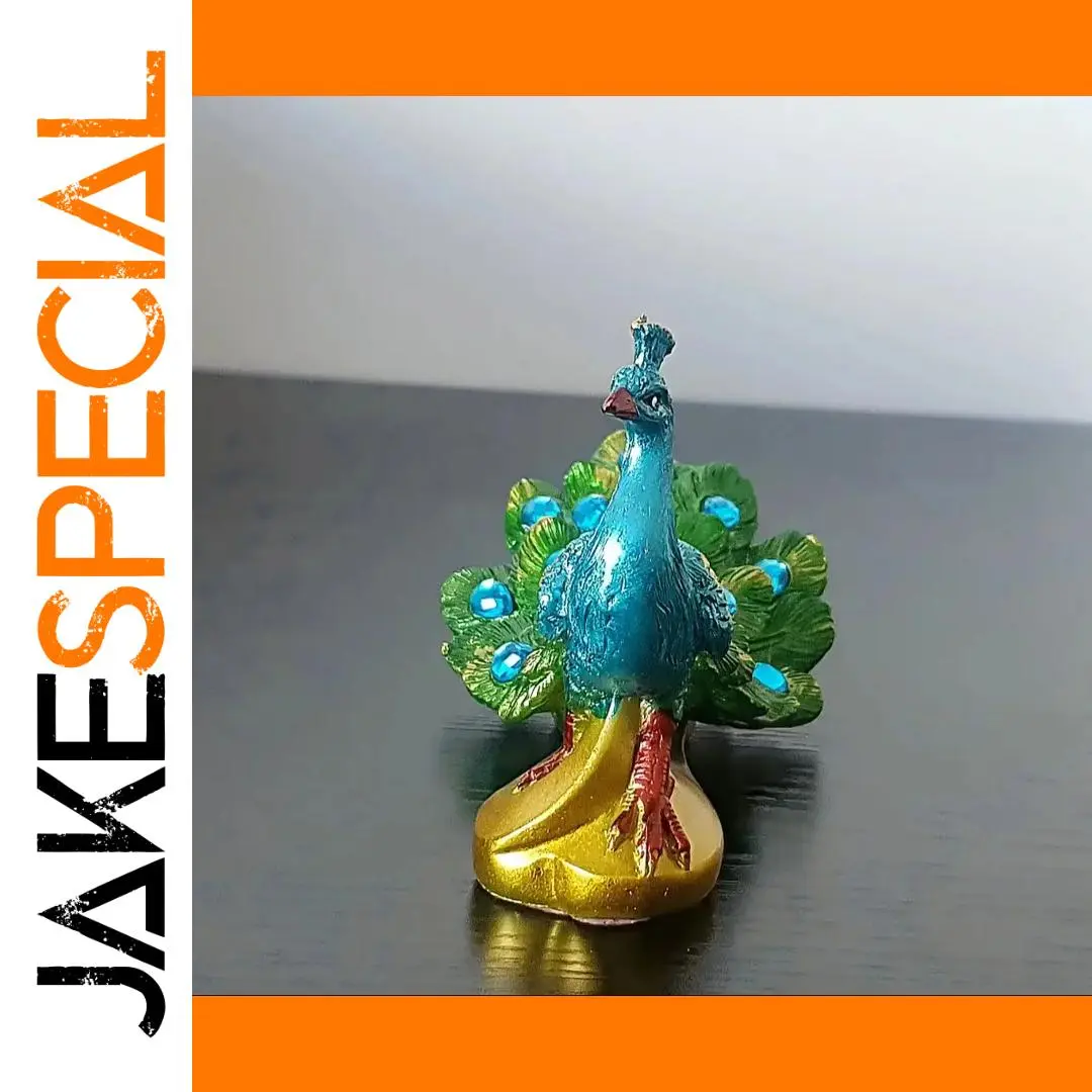 Elegant Peacock Resin Sculpture for Home Decor 1 Elegant Peacock Resin Sculpture for Home Decor
