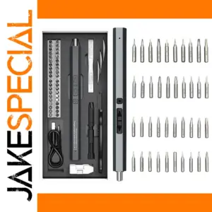 Rechargeable Electric Screwdriver Set 3.7V, 40 Bits