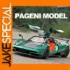 Pagani Huayra BC 1:32 Diecast Model in Green