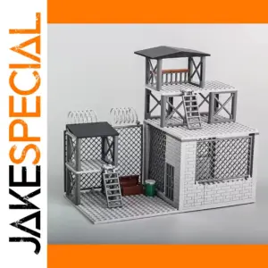 WW2 Military Base Watchtower Construction Set