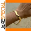 Gold-Toned Stainless Steel Women's Bracelet