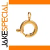 Gold Stainless Steel Clasp Set for Jewelry