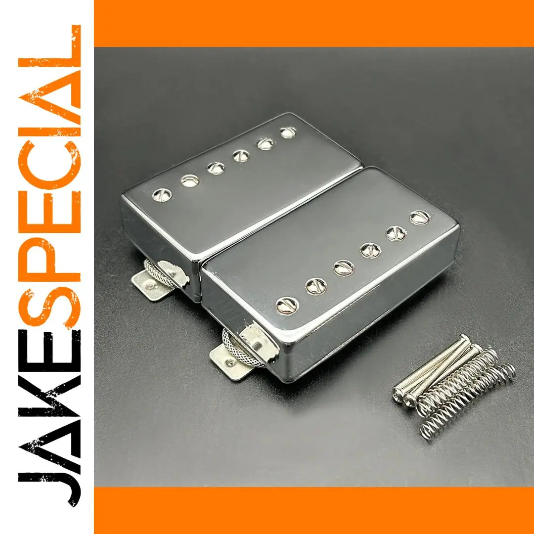 Vintage Chrome LP Humbucker Pickup Set 1 Vintage Chrome LP Humbucker Pickup Set