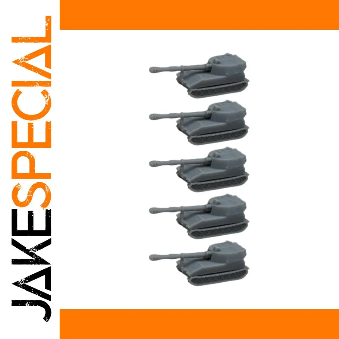 Unassembled Resin M109A5 Artillery Kit (Set of 5) 1 Unassembled Resin M109A5 Artillery Kit (Set of 5)