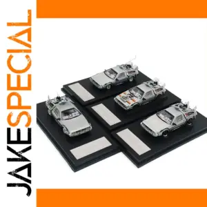 DeLorean DMC-12 1/64 Diecast Model Collectible