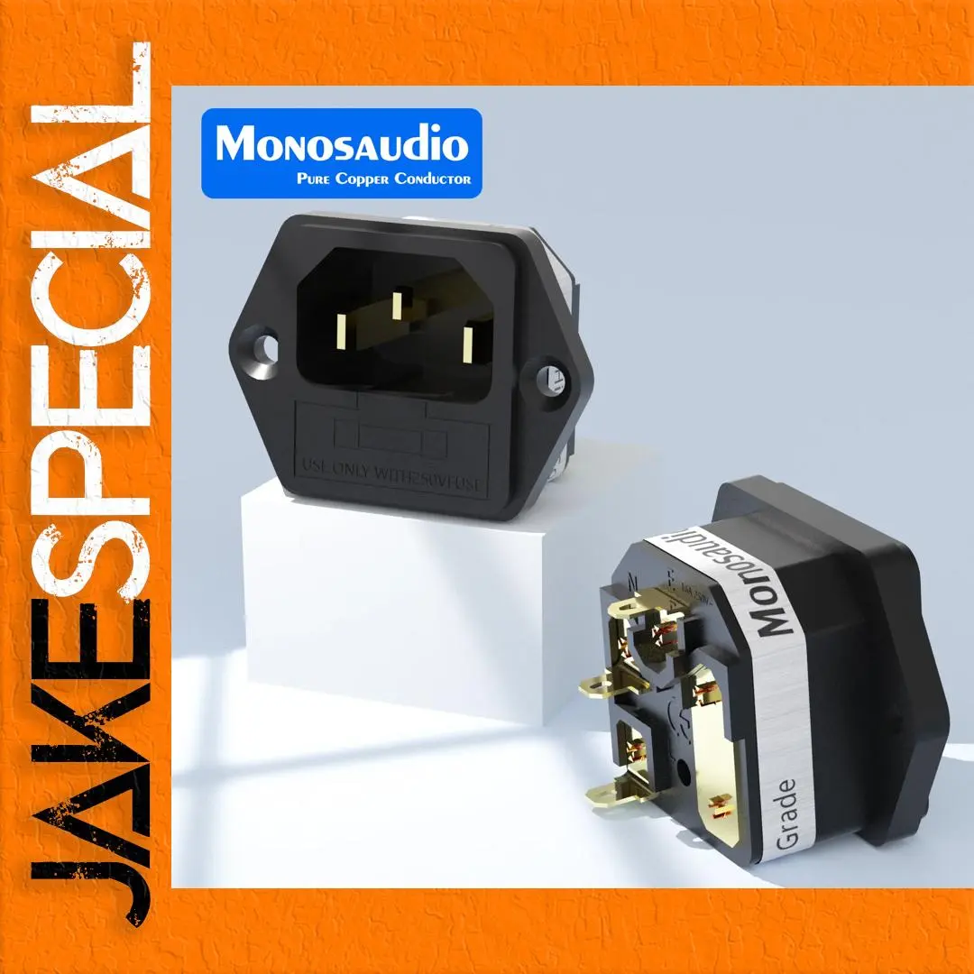 IEC C14 Socket IF76G/R with Pure Copper Contacts 1 IEC C14 Socket IF76G/R with Pure Copper Contacts