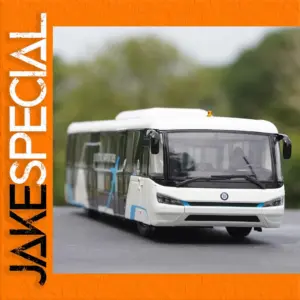 1:42 Scale Alloy Airport Shuttle Bus Model
