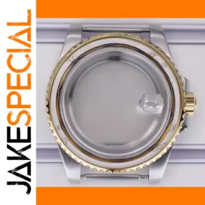 40mm Stainless Steel Watch Case for Mechanical Movements