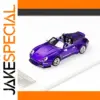 Purple 1:64 Porsche 911 Convertible Model
