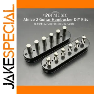 DIY Dual-Coil Humbucker Pickup Kit for Guitars