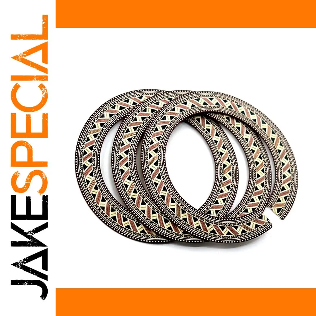 Wooden Sound Hole Inlays for Classical Guitars 1 Wooden Sound Hole Inlays for Classical Guitars