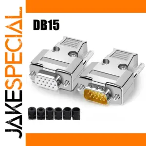 Industrial 15-Pin VGA Connector for Soldering