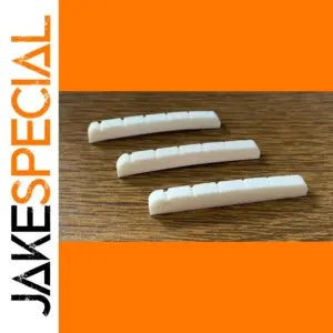 White Bone Nut for Electric Guitars 42/43mm