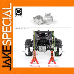 GRC 7075 Aluminum Portal Drive Axle Mount for TRX4