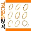 Modern Gold Stainless Steel Cuff Bracelet JDB201269