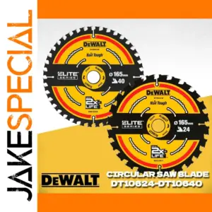 DEWALT 165mm Circular Saw Blades 24T & 40T