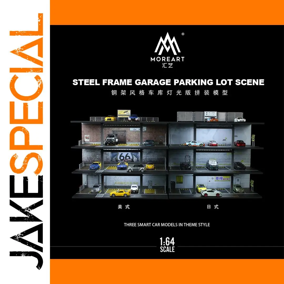 1:64 Scale Diecast Parking Garage Model 1 1:64 Scale Diecast Parking Garage Model