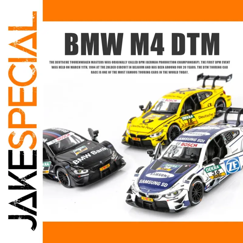 Revitalize Your Collection with the 1/32 BMW M4 DTM Racing Car Model 1 6a410d73647e40a3831af5ce product image