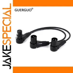 XLR Splitter Cable 0.2m-0.5m for Professional Audio