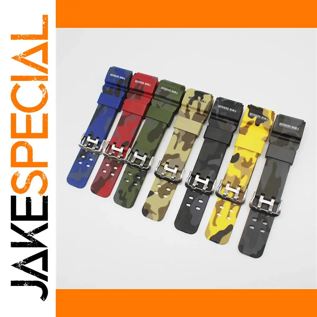 Camouflage Watch Strap for Casio GG-1000 1 Camouflage Watch Strap for Casio GG-1000