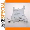 Prewired SSH Strat Pickguard with Wilkinson Alnico 5