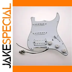Prewired SSH Strat Pickguard with Wilkinson Alnico 5
