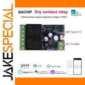 Dry Contact Wi-Fi Smart Switch for Home