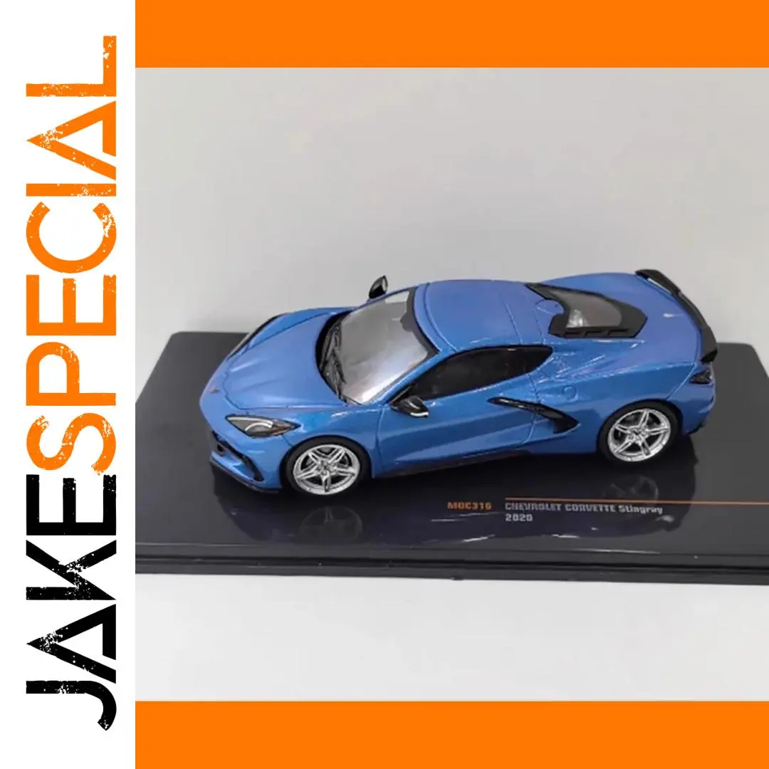 2020 Corvette Diecast Model in Blue 1 2020 Corvette Diecast Model in Blue