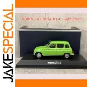 Vintage 1974 Renault 4 1:43 Scale Diecast Model