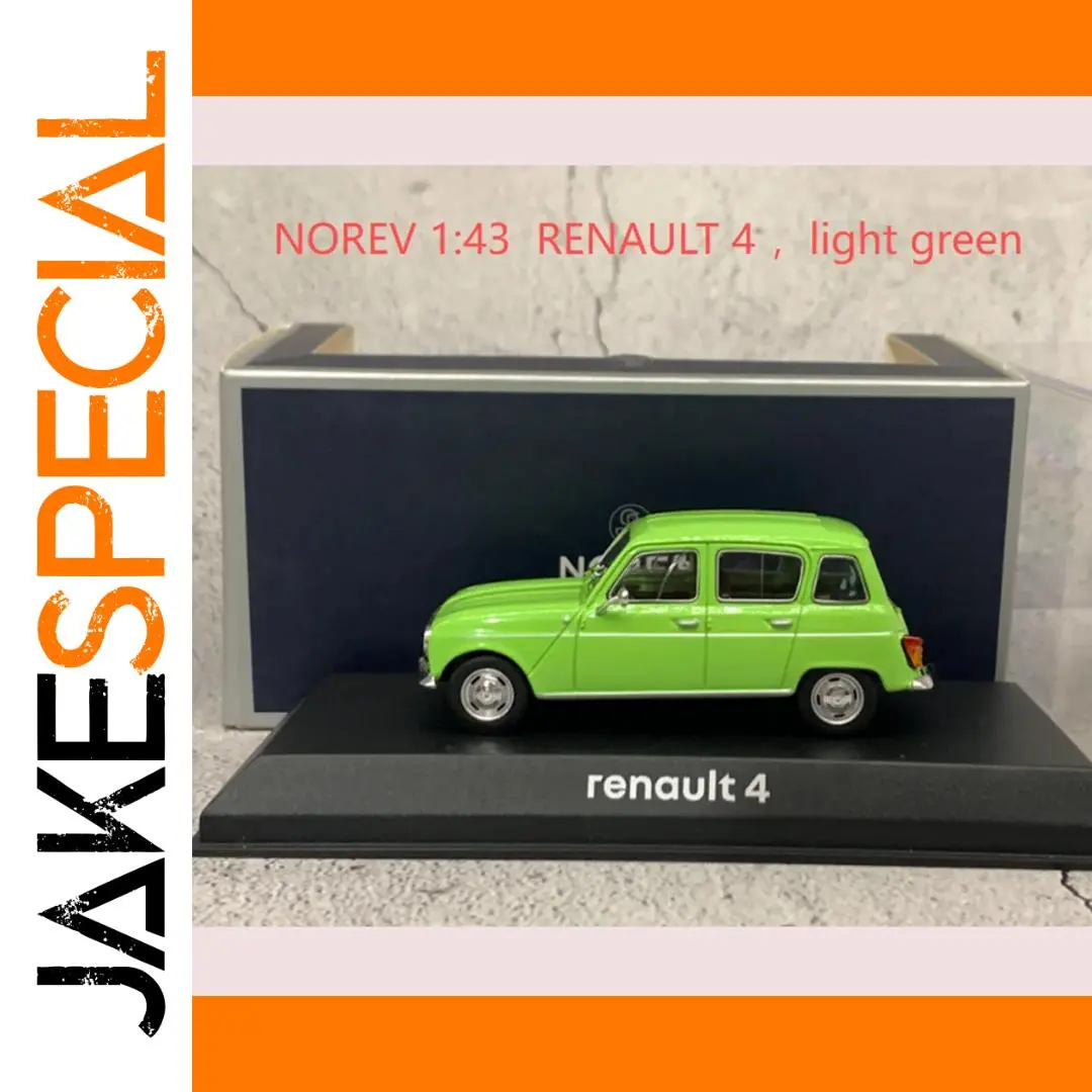 Vintage 1974 Renault 4 1:43 Scale Diecast Model 1 Vintage 1974 Renault 4 1:43 Scale Diecast Model