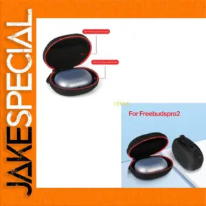 Black EVA Case for Freebuds 2
