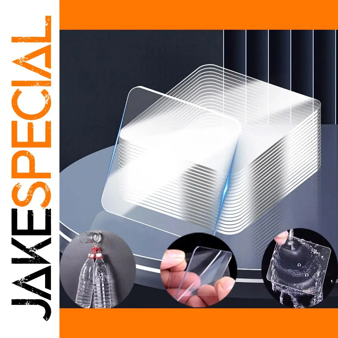 Transparent Waterproof Double-Sided Tape (5cm & 7.5cm) 1 Transparent Waterproof Double-Sided Tape (5cm & 7.5cm)