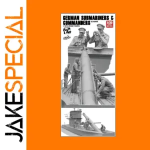 German WWII Submarine Commanders Set (5 Figures)