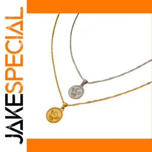 Stainless Steel Angel Pendant Necklace