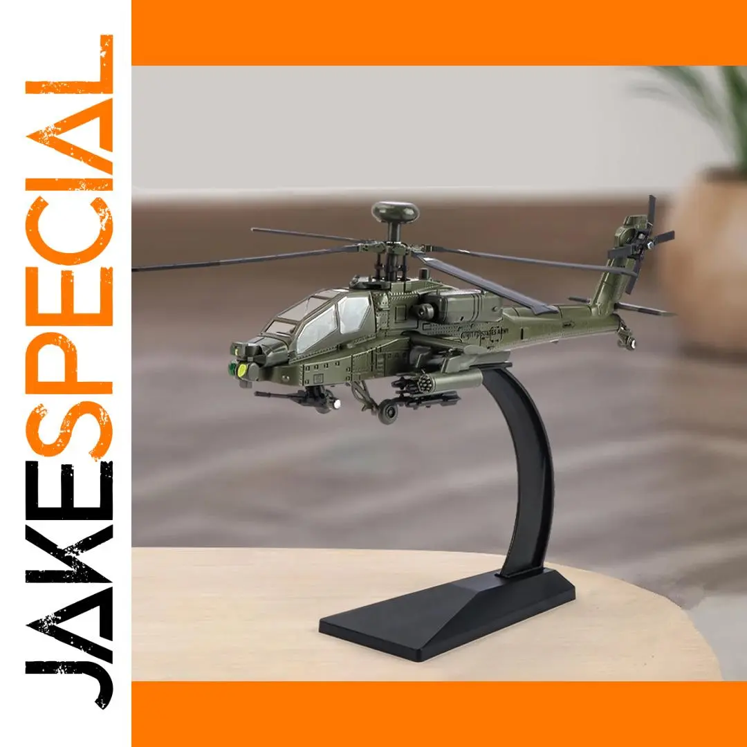 AH-64 Apache Helicopter Model 1:64 Scale 1 AH-64 Apache Helicopter Model 1:64 Scale