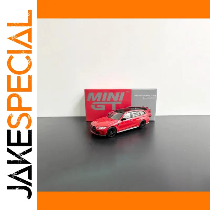 Discover the Elegance of the Red BMW M3 Competition Touring Diecast Model 1 6b8b33adde0b49a498635a5b product image