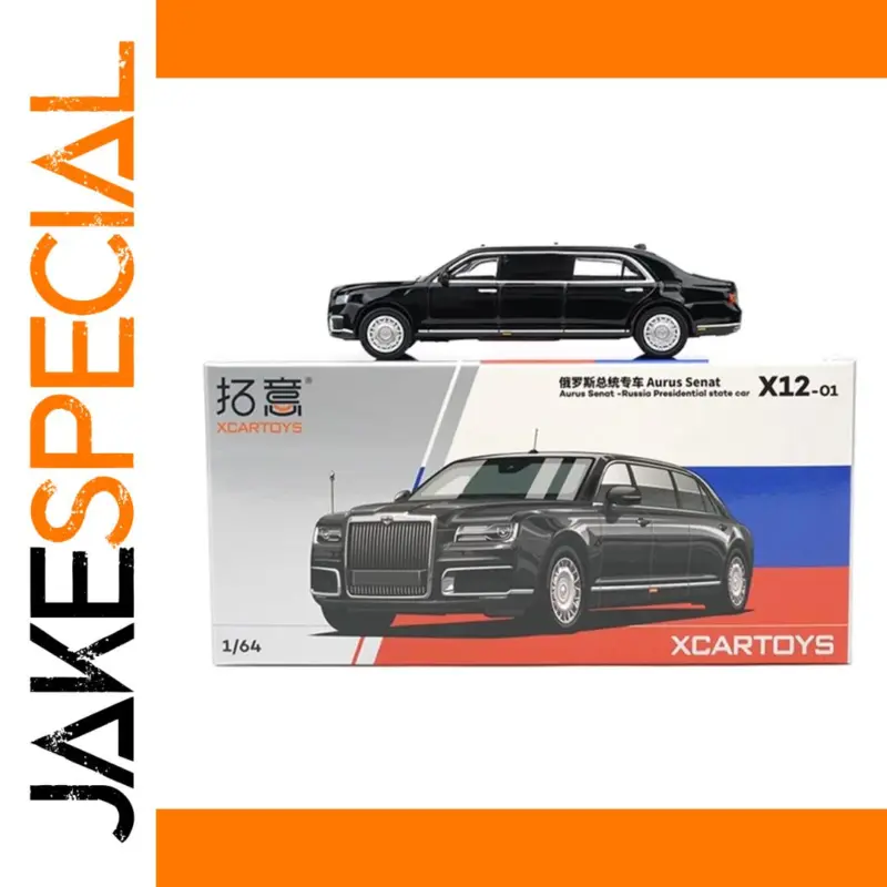The Elegance of the Black AURUS SENAT Diecast Model 1:64 Scale 1 6b951aa079f5468cb8530db2 product image
